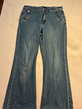 Gap 70’s Denim Flare Jeans Sz 12 Stretch